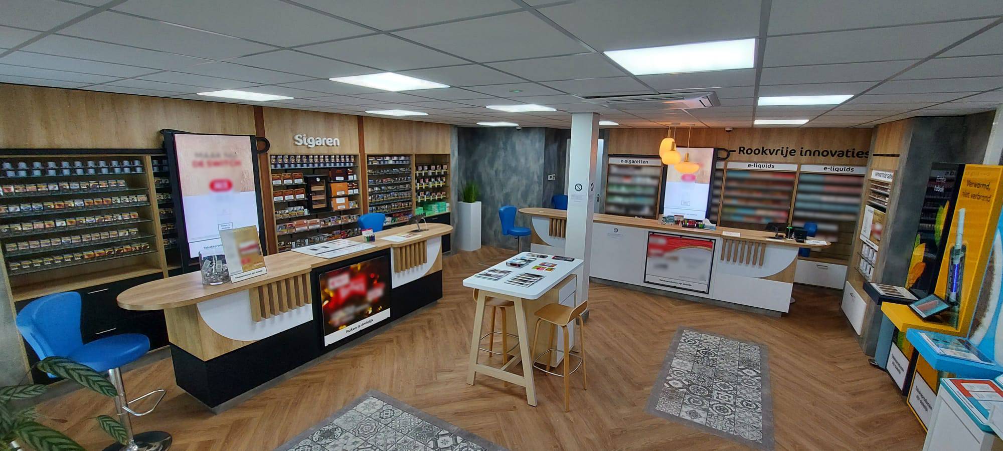 Binnenkant van de Puff Store Amsterdam