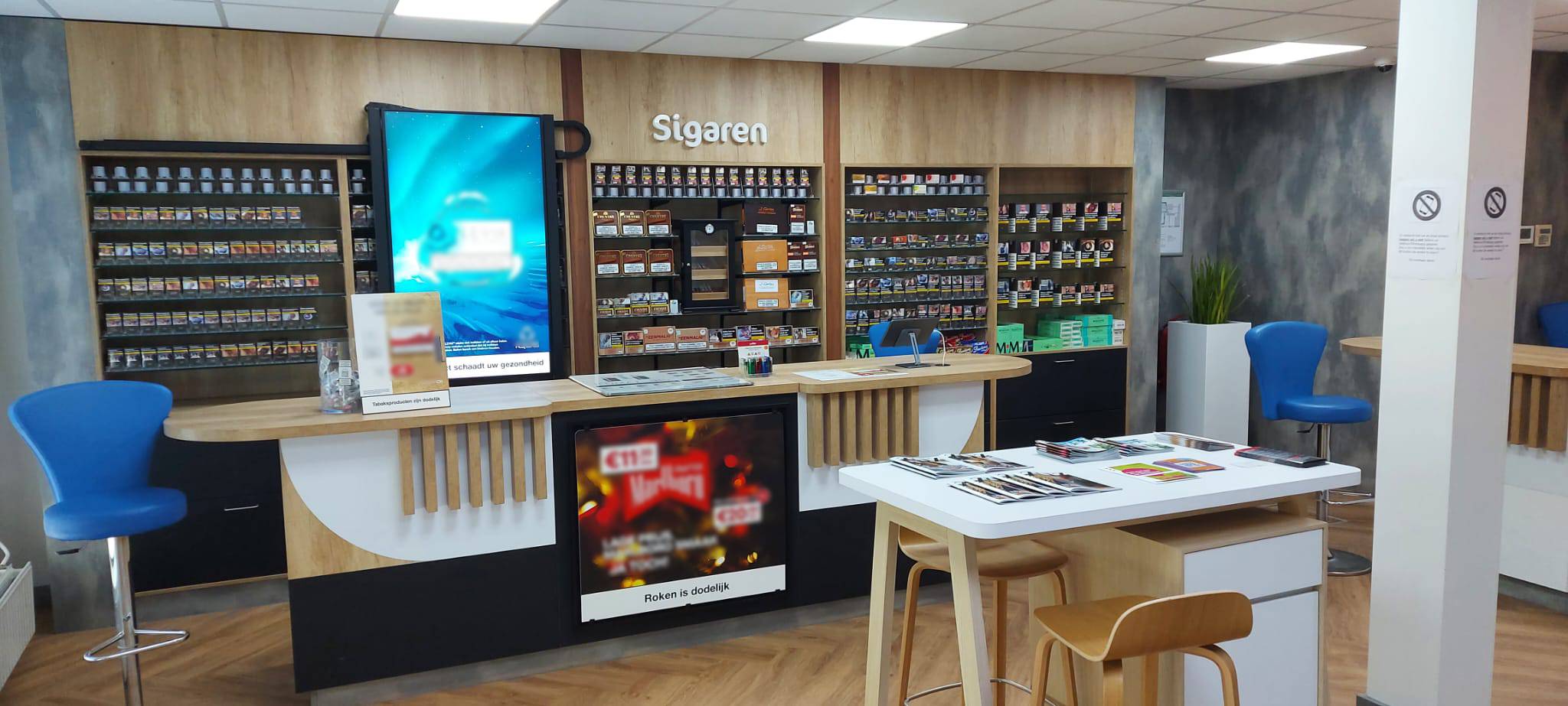 Binnenkant van de Puff Store Amsterdam