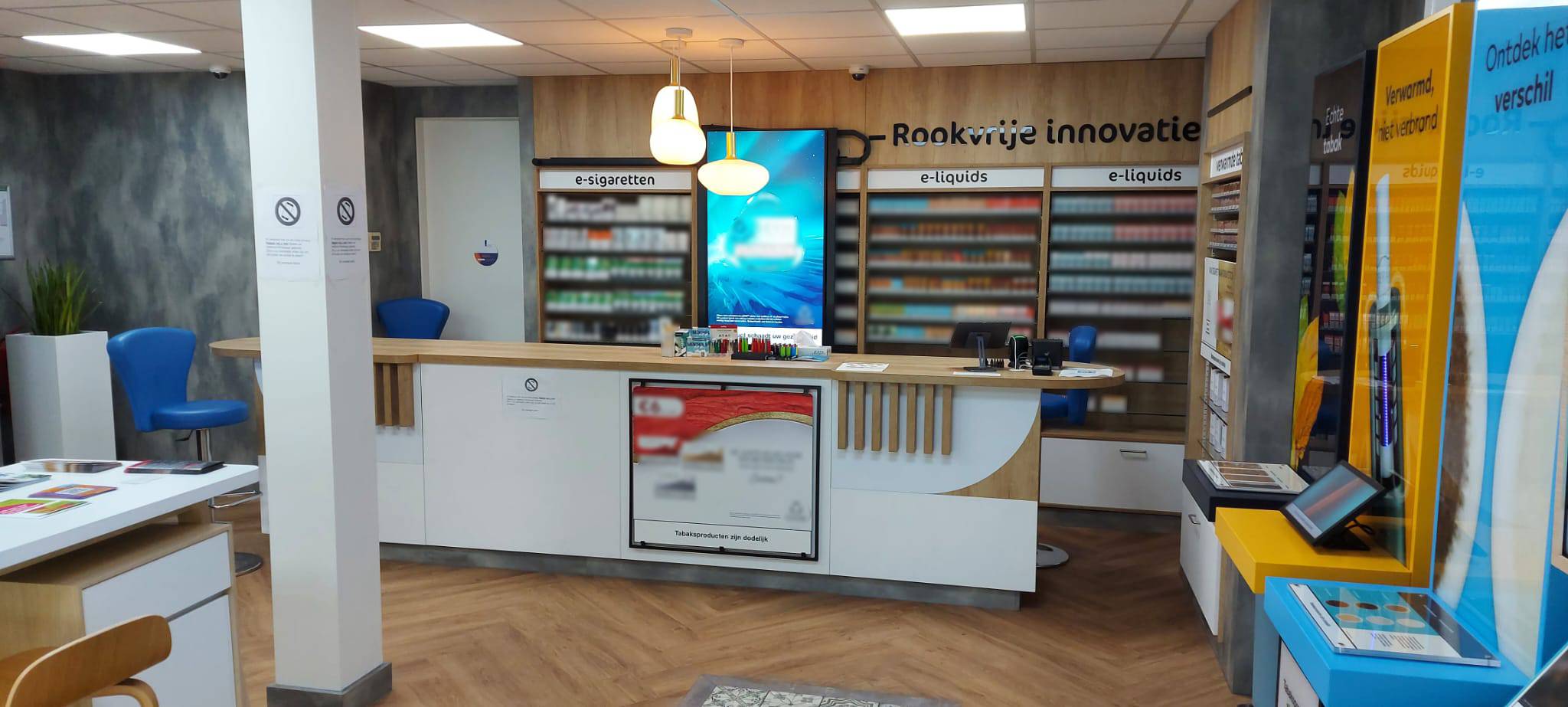 Binnenkant van de Puff Store Amsterdam