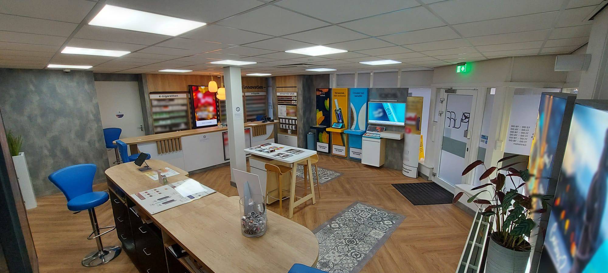 Binnenkant van de Puff Store Amsterdam