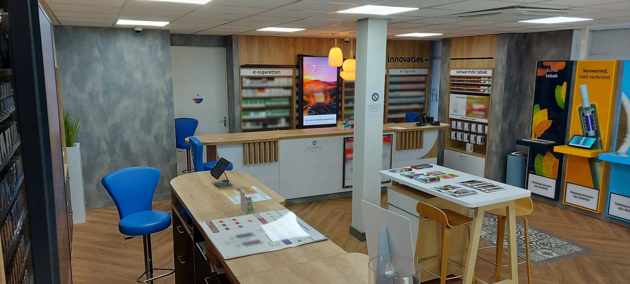 Binnenkant van de Puff Store Amsterdam