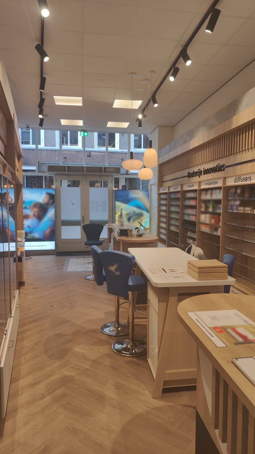 Binnenkant van de Puff Store Arnhem